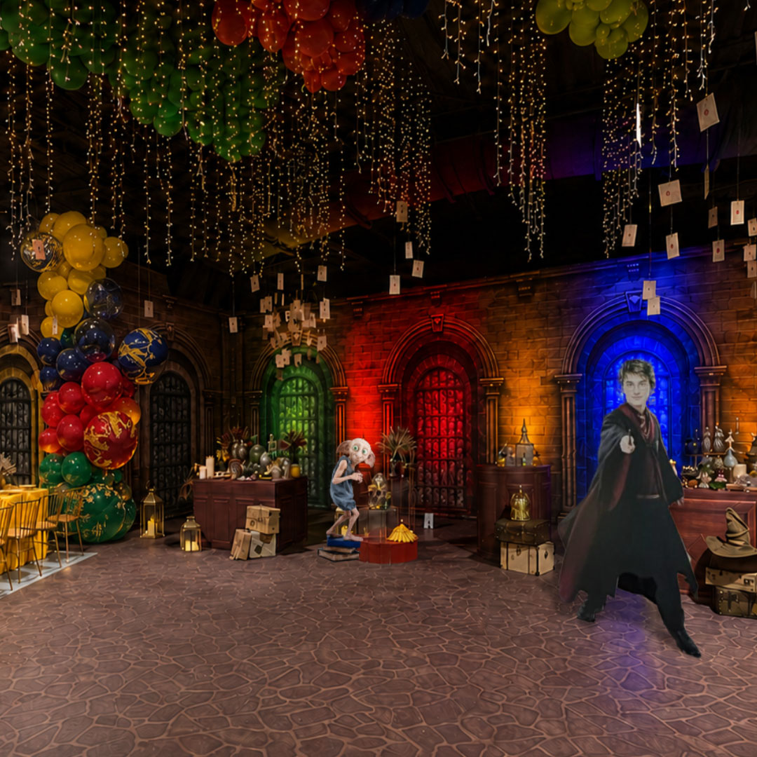 From Empty Warehouse to Wizarding World: Inside a Full Immersive Event Transformation