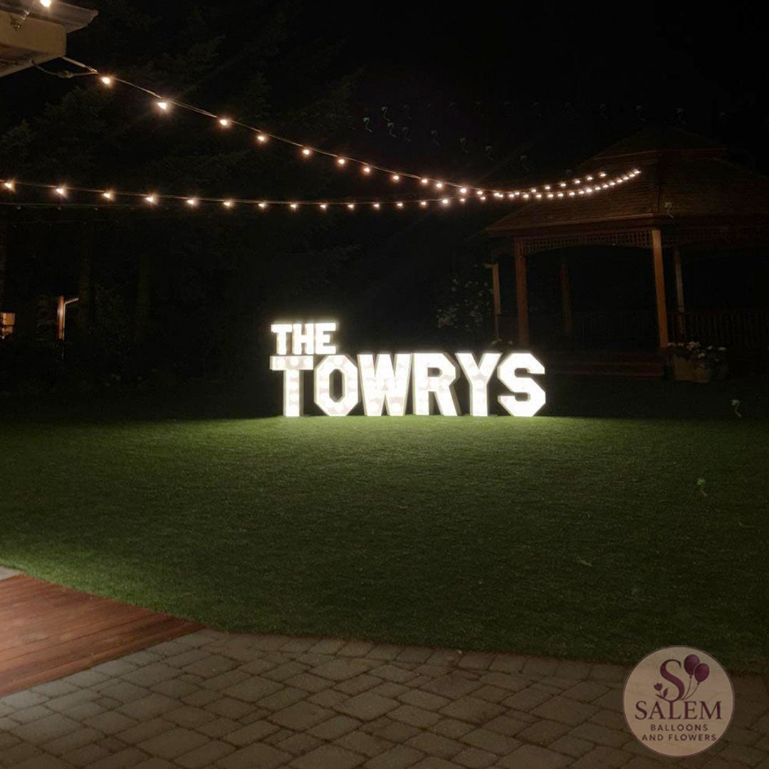 Why You Shouldn’t Wait Until the Last Minute to Book Wedding Marquee Letters