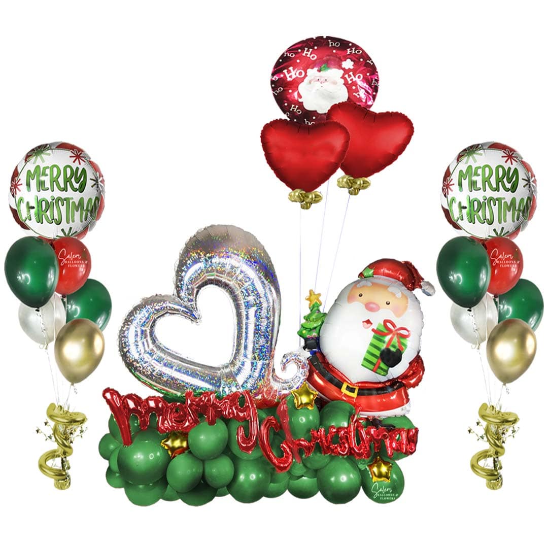 Christmas balloons Salem Oregon.