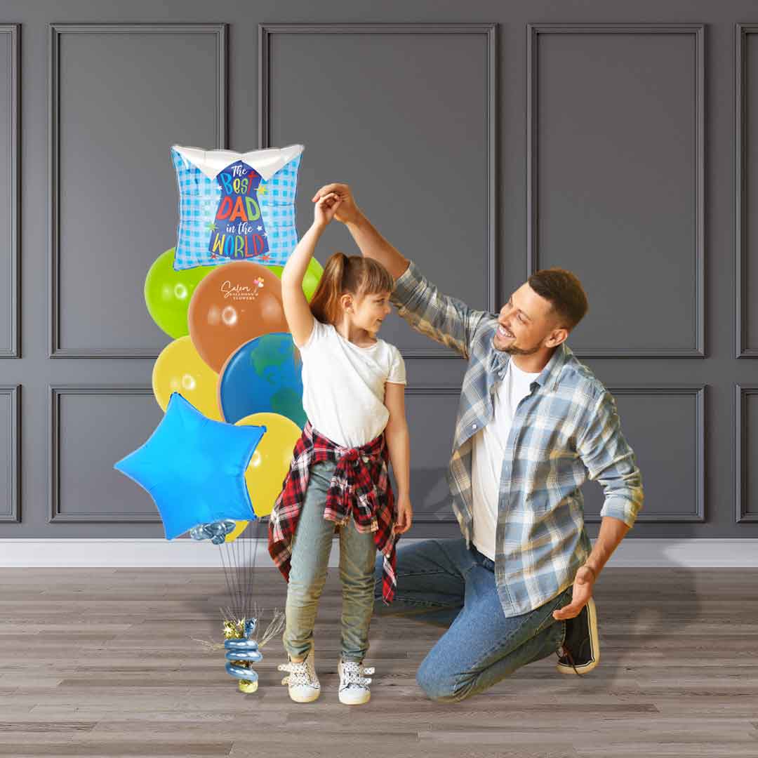 Best Dad in The World Balloons