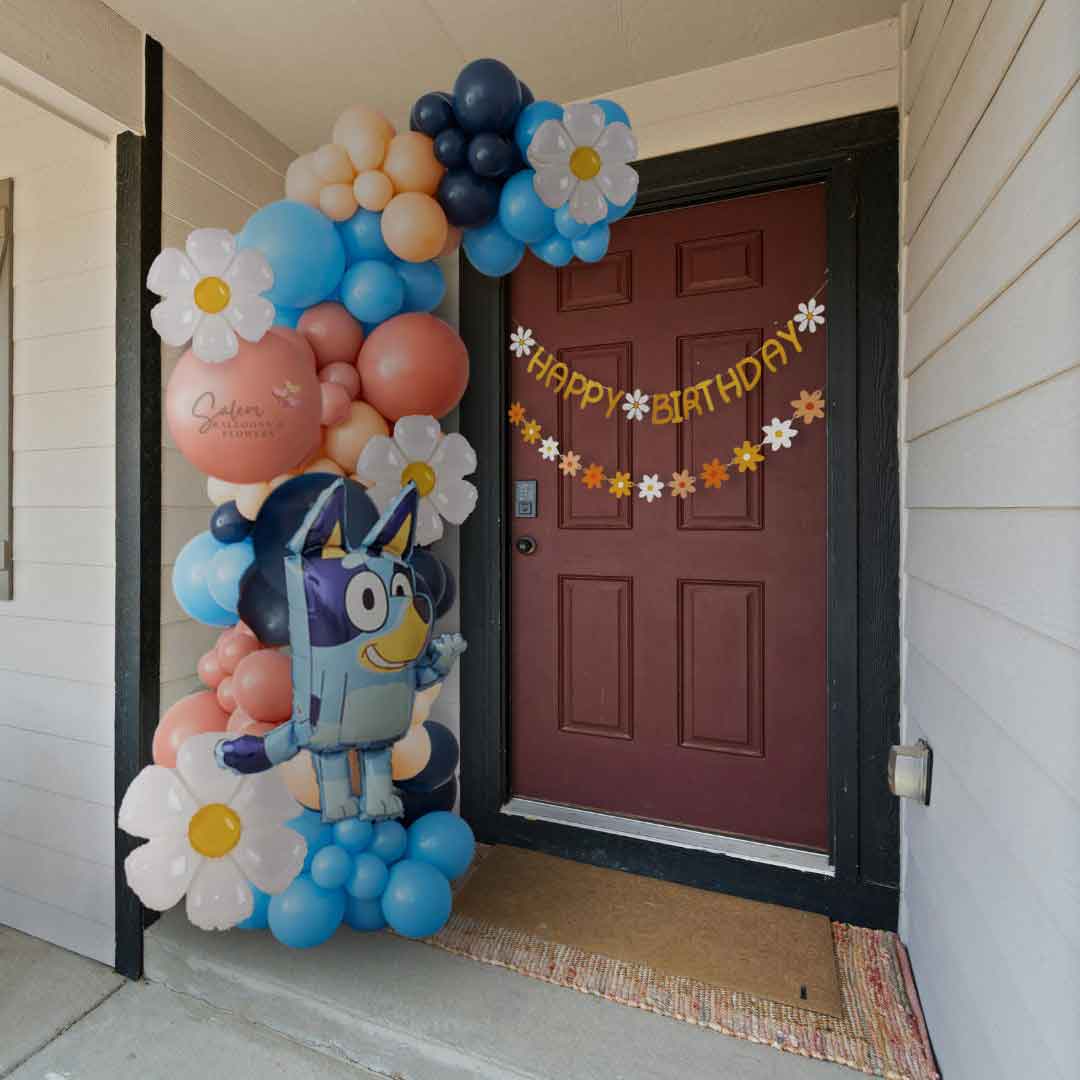 Bluey Balloon Garland- Balloon Décor