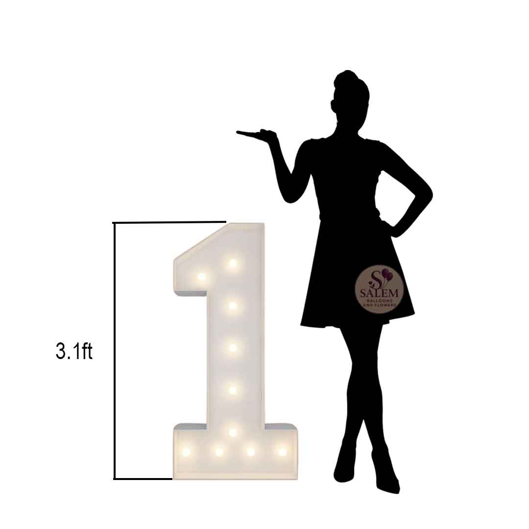 Marquee Number Rental Service