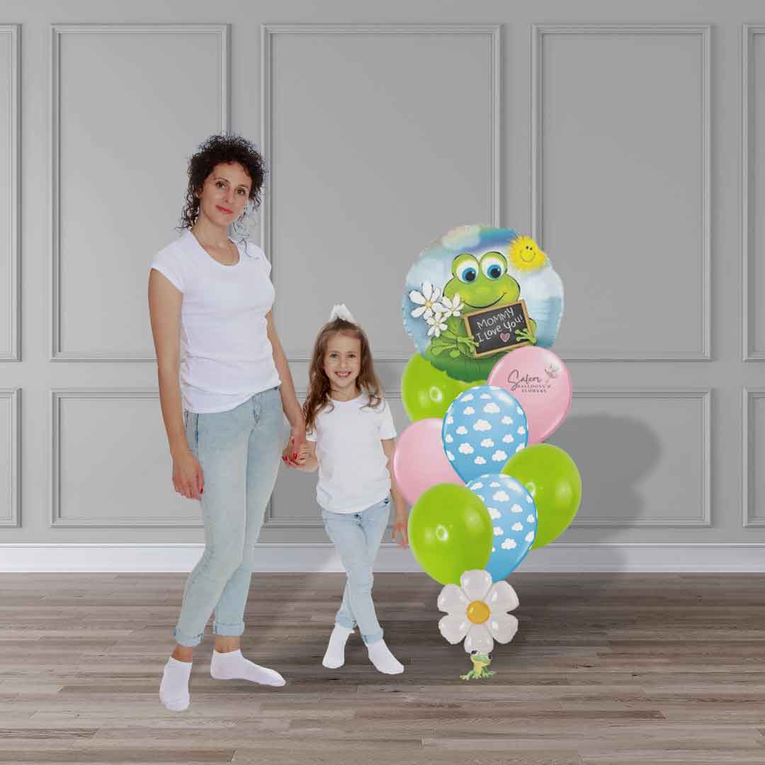 Mommy I love You. Balloon Bouquet.