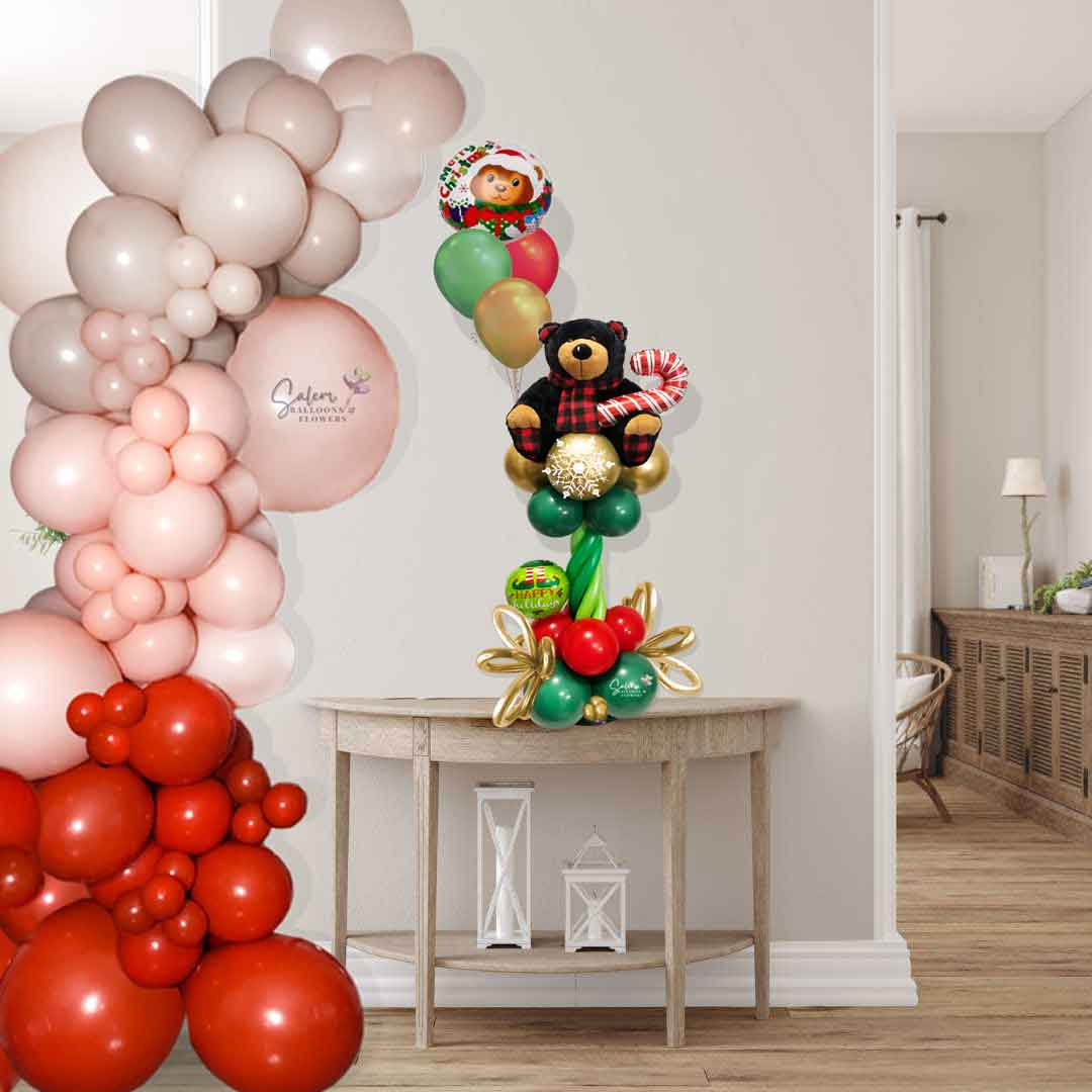 Oregon Bear at Christmas time