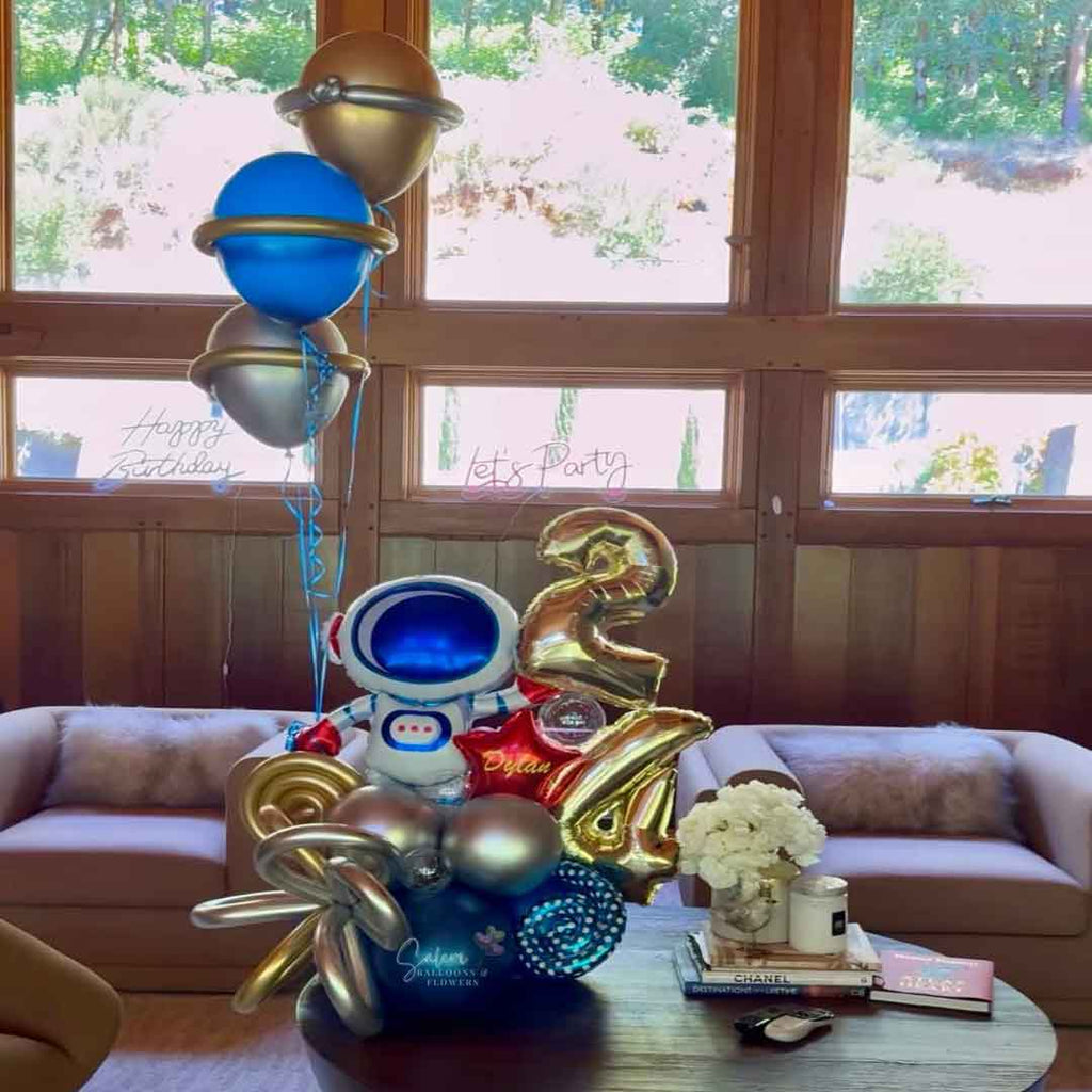 Planet Hopper Number Balloons