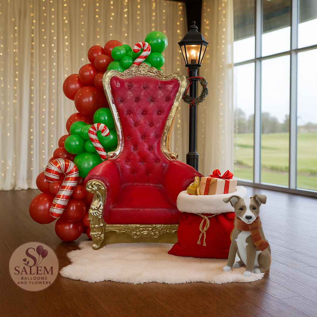 Santa's Throne Chair (Styled rental)