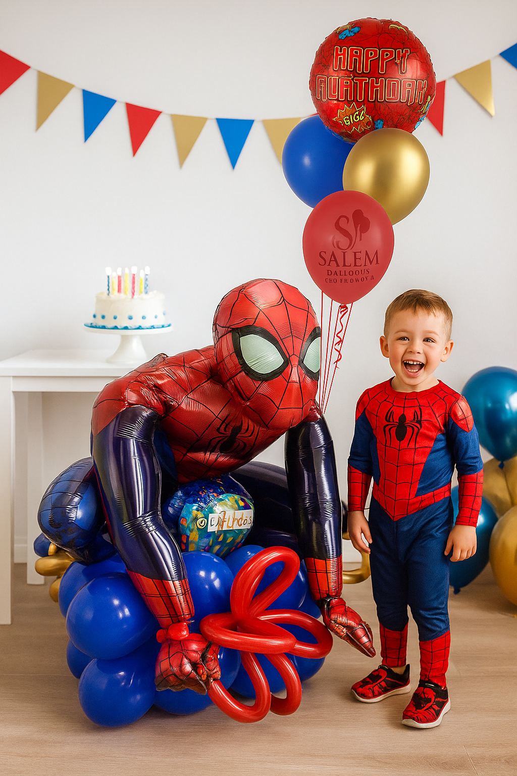 Arachnid Revolution XL Balloon Arrangement