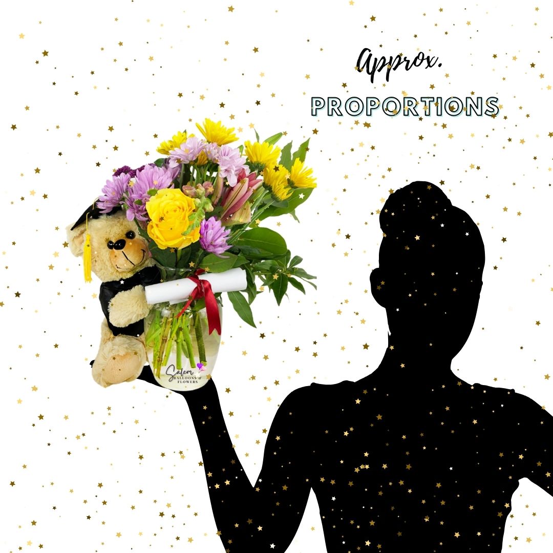 MY FIRST TEDDY BEAR HOT AIR BALLOON GIFT. Balloons for baby shawer or