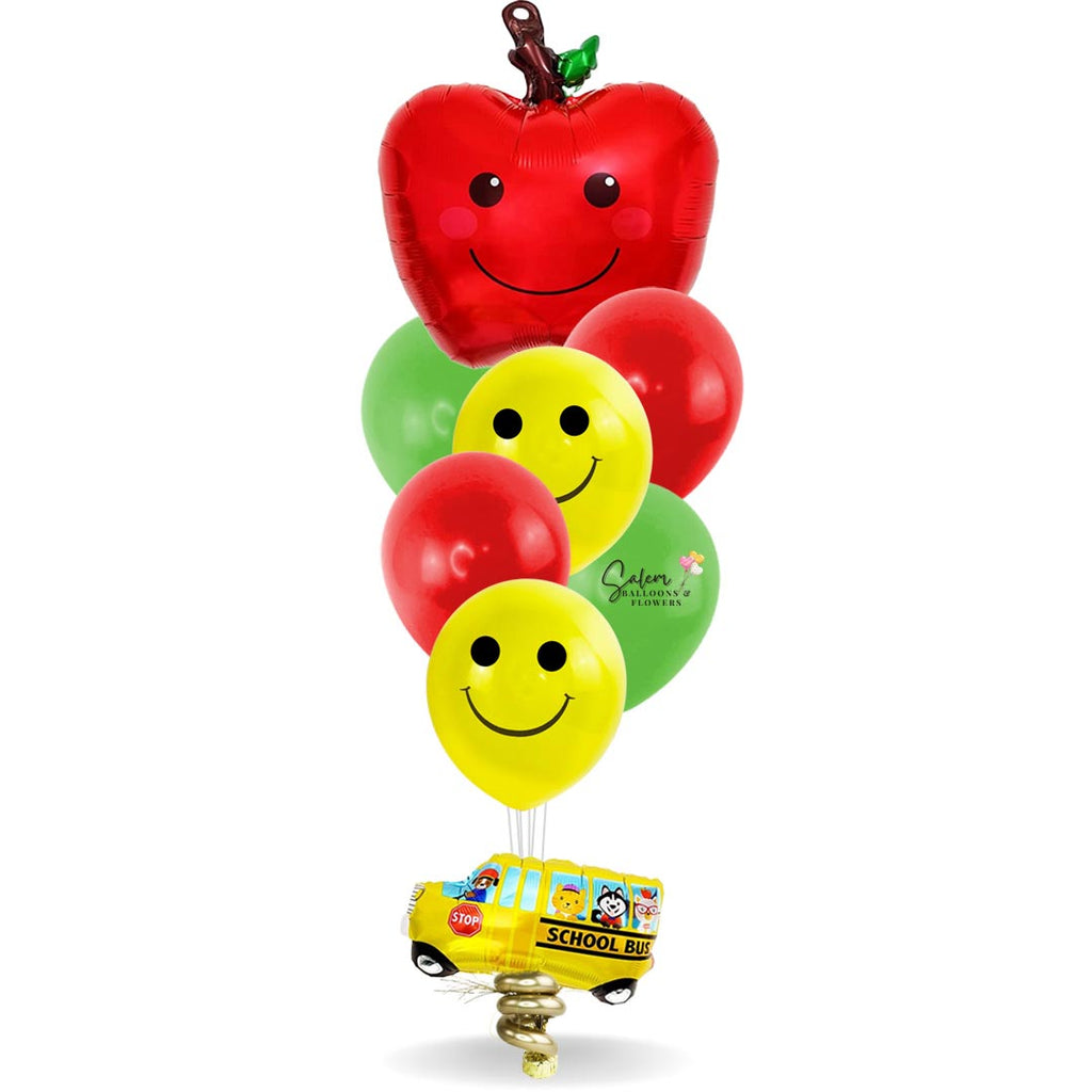 La escuela es genial ramo de globos